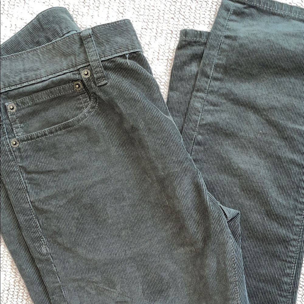 J.Crew Flex Corduroy Pants in Olive